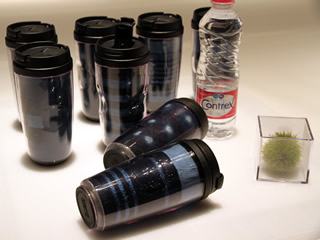 「このまちの色」展　一草の展示スペース